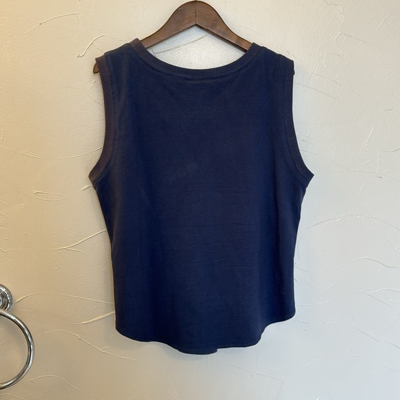 brooke & goldie suede cut out tank top - Picture 2 of 2